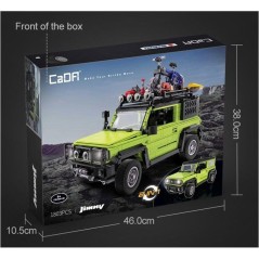 Véhicule à construire - CADA - Suzuki Jimny 1:12 - 1803 pièces - Ac