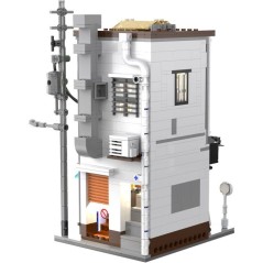 CADA Bâtiments - Jeu de construction - Boutique de Bun japonais - 1108 pièces - Dès 14 ans - LED inclus