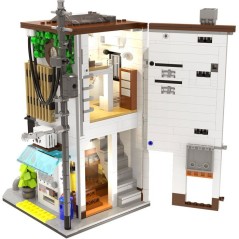 CADA Bâtiments - Jeu de construction - Boutique de Bun japonais - 110