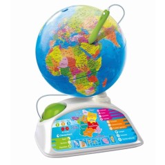 Exploraglobe - Réalité augmentée - Clementoni - Globe interactif - 500 questions - Voyage à travers le monde