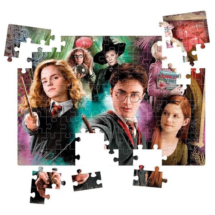 Clementoni - Harry Potter - Puzzles 104 Pièces Super - Puzzle enfant - Dès 6 ans - 38x27cm Clementoni - Harry Potter - Puzzles 104 Pièces Super - Puzzle enfant - Dès 6 ans - 38x27cm