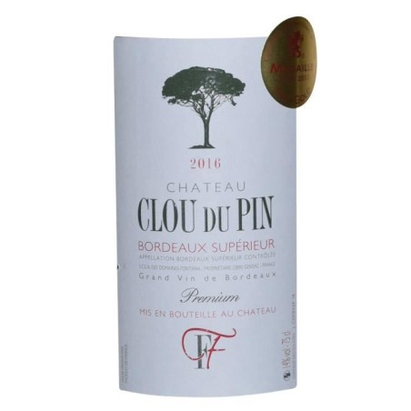 Château Clou du Pin Premium 2021 Bordeaux - Vin rouge de Bordeaux