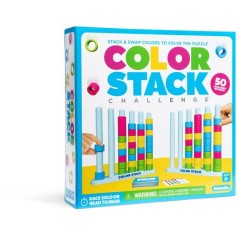 Jeu de réflexion - Color Stack - Défis de rapidité - Mode solo et d