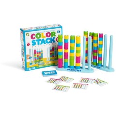 Jeu de réflexion - Color Stack - Défis de rapidité - Mode solo et duel - Dès 6 ans