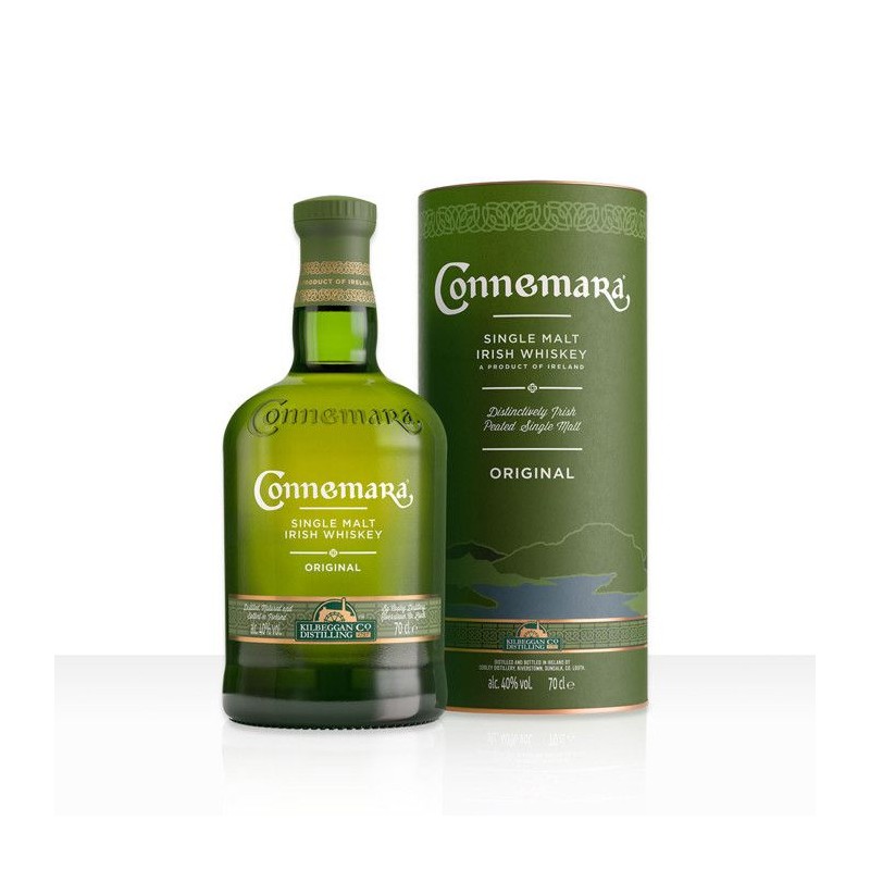 Connemara Original Single Malt Tourbé Irlandais avec étui 40% vol |