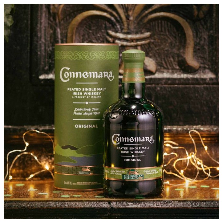 Connemara Original Single Malt Tourbé Irlandais avec étui 40% vol | 70cl