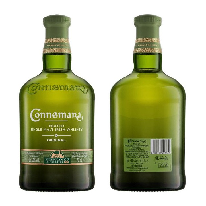 Connemara Original Single Malt Tourbé Irlandais avec étui 40% vol | 70cl