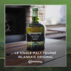 Connemara Original Single Malt Tourbé Irlandais avec étui 40% vol |
