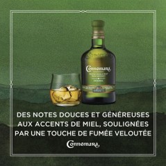 Connemara Original Single Malt Tourbé Irlandais avec étui 40% vol |