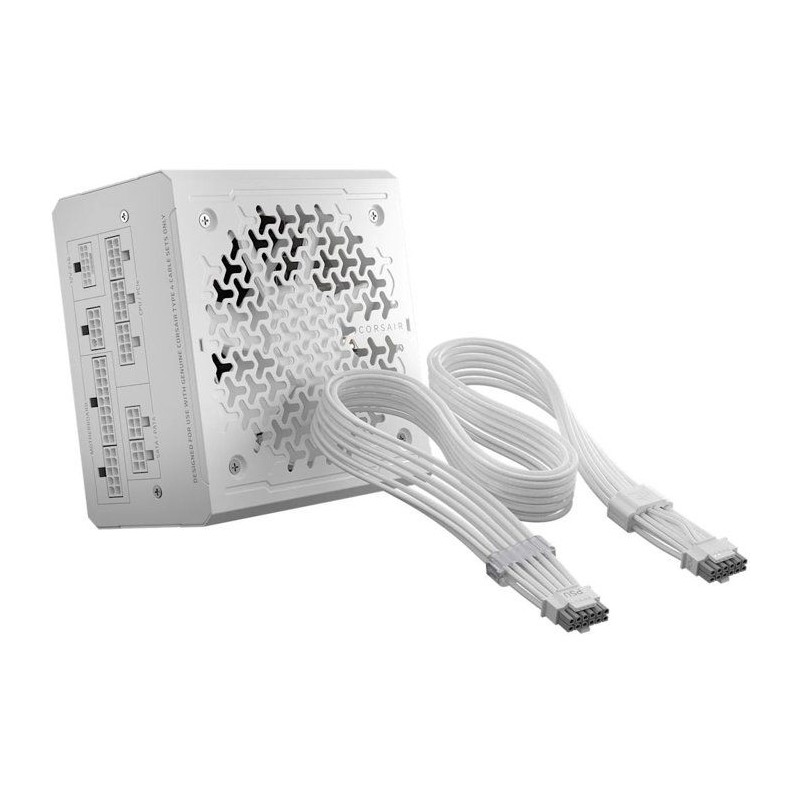 CORSAIR - RM1000e ThermalProtect White - Alimentation PC - 1000 W
