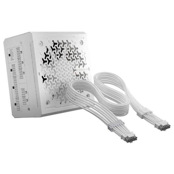 CORSAIR - RM1000e ThermalProtect White - Alimentation PC - 1000 W CORSAIR - RM1000e ThermalProtect White - Alimentation PC - 1000 W