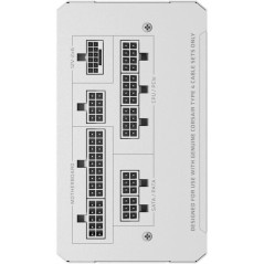 CORSAIR - RM1000e ThermalProtect White - Alimentation PC - 1000 W