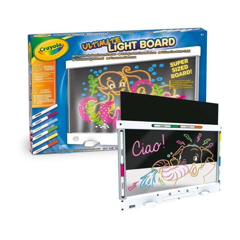 Table lumineuse à dessiner - CRAYOLA - Ultimate Light Board - LED int