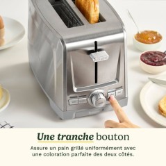 Grille-pain - CUISINART - Core Collection - 2 tranches - Fentes extra