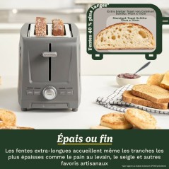 Grille-pain - CUISINART - Core Collection - 2 tranches - Fentes extra