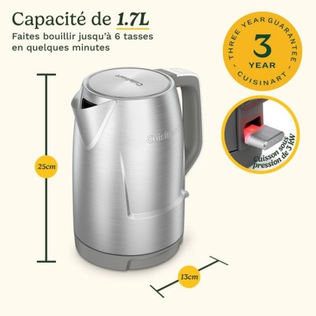 Bouilloire électrique - CUISINART - Core Collection - 1,7 L - Acier i