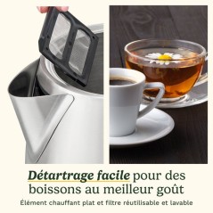 Bouilloire électrique - CUISINART - Core Collection - 1,7 L - Acier i