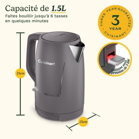 Bouilloire électrique - CUISINART - Core Collection - 1,5 L - Double