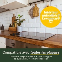 Batterie de cuisine antiadhésive - CUISINART - Ceramica XT - 11 pièc