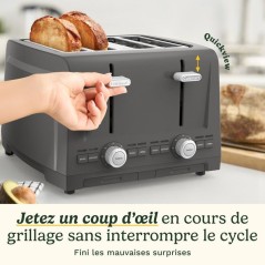 Grille-pain - CUISINART - Core Collection - 4 tranches - Fentes extra
