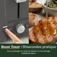 Grille-pain - CUISINART - Core Collection - 4 tranches - Fentes extra