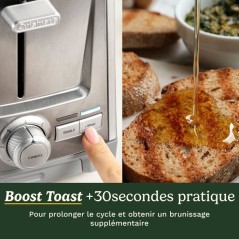 Grille-pain - CUISINART - Core Collection - 4 tranches - Acier inoxyda