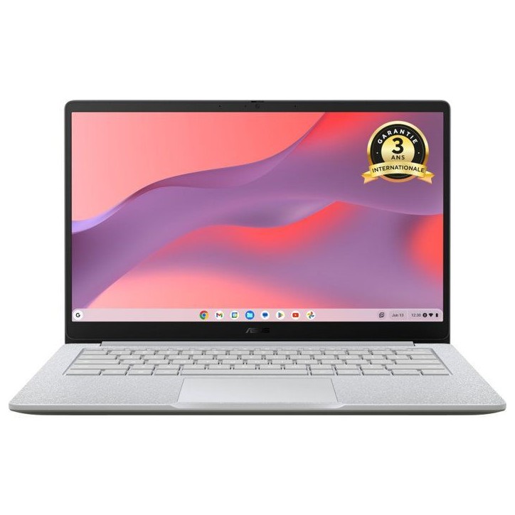 Ordinateur Portable ASUS Chromebook CX1405 : Chrome OS - 14" FHD - Intel N50 - RAM 4Go - 128Go eMMC Ordinateur Portable ASUS Chromebook CX1405 : Chrome OS - 14" FHD - Intel N50 - RAM 4Go - 128Go eMMC