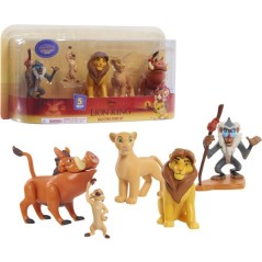 Coffret 5 figurines - DISNEY - Le Roi Lion - Non articulées - 8 cm -