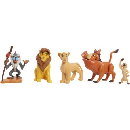 Coffret 5 figurines - DISNEY - Le Roi Lion - Non articulées - 8 cm - Dès 3 ans