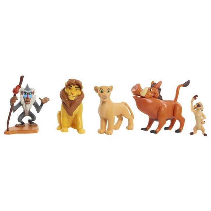 Coffret 5 figurines - DISNEY - Le Roi Lion - Non articulées - 8 cm - Dès 3 ans Coffret 5 figurines - DISNEY - Le Roi Lion - Non articulées - 8 cm - Dès 3 ans