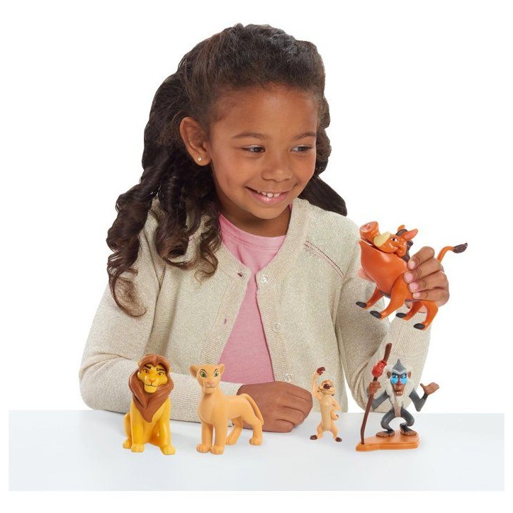 Coffret 5 figurines - DISNEY - Le Roi Lion - Non articulées - 8 cm - Dès 3 ans Coffret 5 figurines - DISNEY - Le Roi Lion - Non articulées - 8 cm - Dès 3 ans