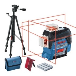 Laser ligne Bosch Professional GLL 3-80 C - Projette 3 lignes sur 360