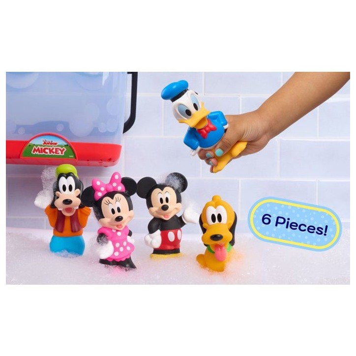 Jouets de bain - DISNEY Mickey Mouse - 5 figurines - Panier de rangement - 12 cm Jouets de bain - DISNEY Mickey Mouse - 5 figurines - Panier de rangement - 12 cm
