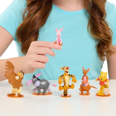 Coffret figurines - DISNEY - Winnie l'Ourson - 6 figurines de 8 cm - Collection