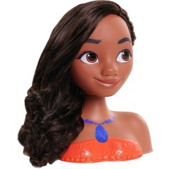 Tête à coiffer - DISNEY Princess - Vaiana - 6 accessoires - Dès 3 a
