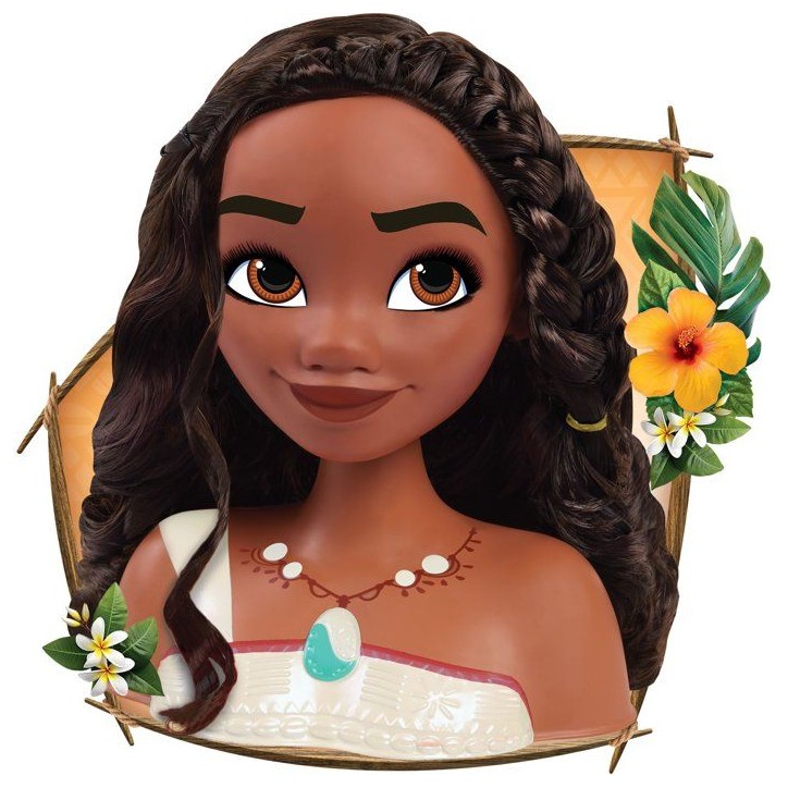 Tête à coiffer - DISNEY Princess - Vaiana - 6 accessoires - Dès 3 ans Tête à coiffer - DISNEY Princess - Vaiana - 6 accessoires - Dès 3 ans