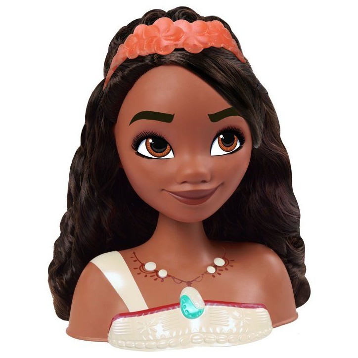 Tête à coiffer - DISNEY Princess - Vaiana - 6 accessoires - Dès 3 ans Tête à coiffer - DISNEY Princess - Vaiana - 6 accessoires - Dès 3 ans