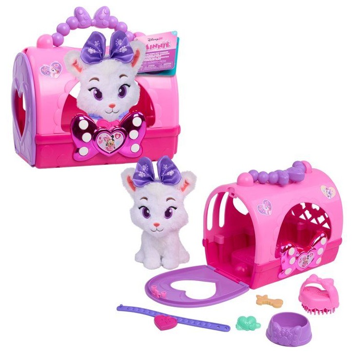 Sac de transport pour animaux - DISNEY - Minnie Mouse - Peluche chat incluse - 4 accessoires Sac de transport pour animaux - DISNEY - Minnie Mouse - Peluche chat incluse - 4 accessoires