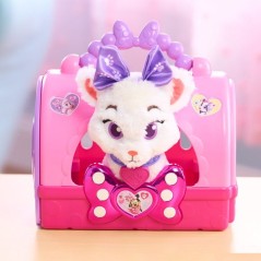 Sac de transport pour animaux - DISNEY - Minnie Mouse - Peluche chat incluse - 4 accessoires