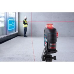Laser ligne Bosch Professional GLL 3-80 C - Projette 3 lignes sur 360