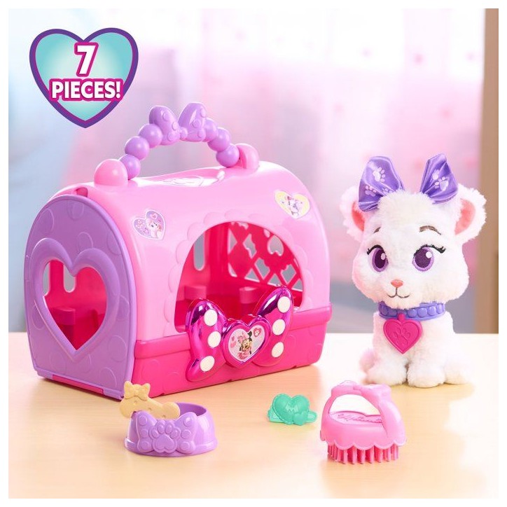 Sac de transport pour animaux - DISNEY - Minnie Mouse - Peluche chat incluse - 4 accessoires Sac de transport pour animaux - DISNEY - Minnie Mouse - Peluche chat incluse - 4 accessoires