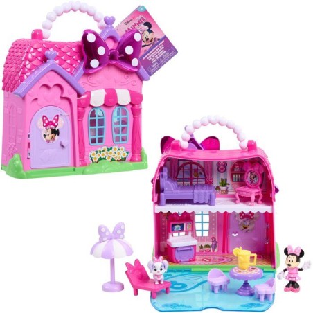 Maison de poupée transportable - DISNEY - Minnie Mini Manoir - 2 éta