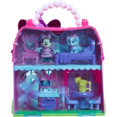 Maison de poupée transportable - DISNEY - Minnie Mini Manoir - 2 éta