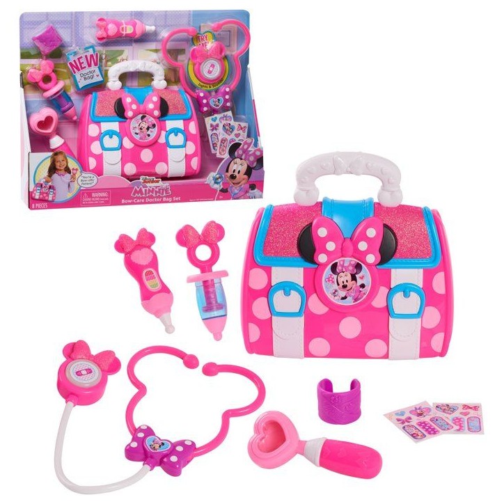 Mallette Docteur - DISNEY - Minnie - 7 accessoires - Dès 3 ans Mallette Docteur - DISNEY - Minnie - 7 accessoires - Dès 3 ans