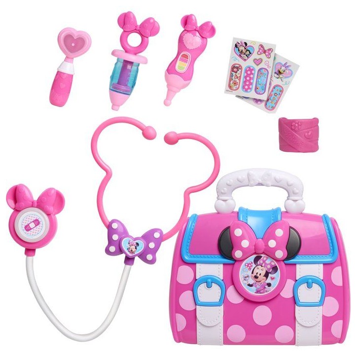 Mallette Docteur - DISNEY - Minnie - 7 accessoires - Dès 3 ans Mallette Docteur - DISNEY - Minnie - 7 accessoires - Dès 3 ans
