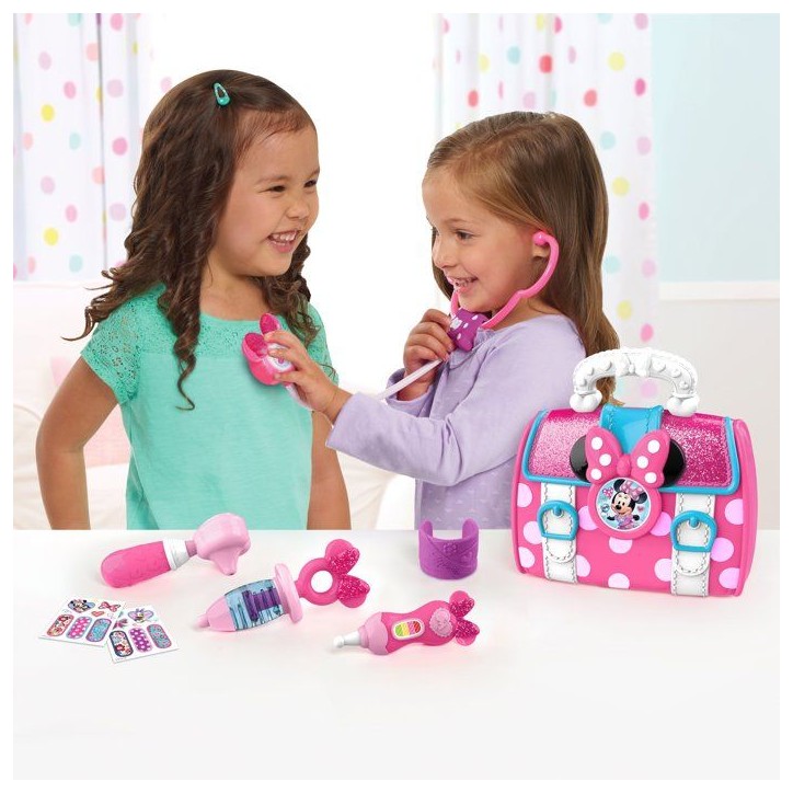 Mallette Docteur - DISNEY - Minnie - 7 accessoires - Dès 3 ans Mallette Docteur - DISNEY - Minnie - 7 accessoires - Dès 3 ans