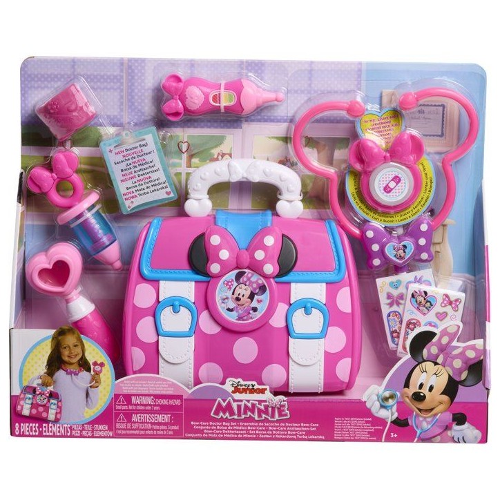 Mallette Docteur - DISNEY - Minnie - 7 accessoires - Dès 3 ans Mallette Docteur - DISNEY - Minnie - 7 accessoires - Dès 3 ans