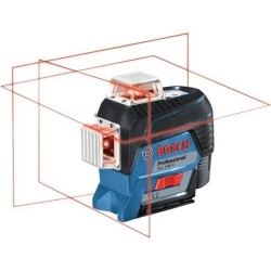 Laser lignes - BOSCH - GLL 3-80 C - 3 lignes 360° - Batterie 12V - Pr