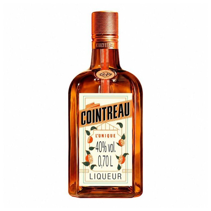 Liqueur Cointreau - Liqueur d'agrumes - France - 40%vol - 70cl