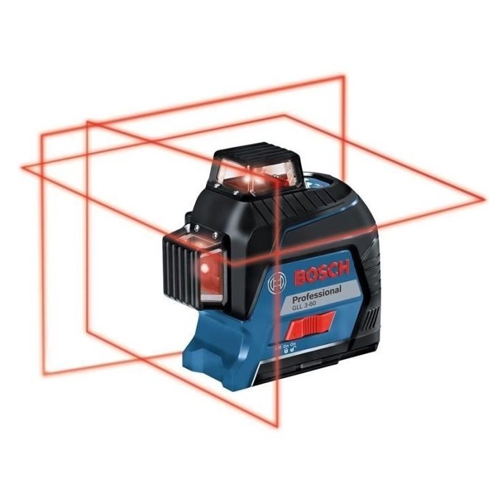 Laser lignes Bosch Professional GLL 3-80 - 0601063S00 Laser lignes Bosch Professional GLL 3-80 - 0601063S00